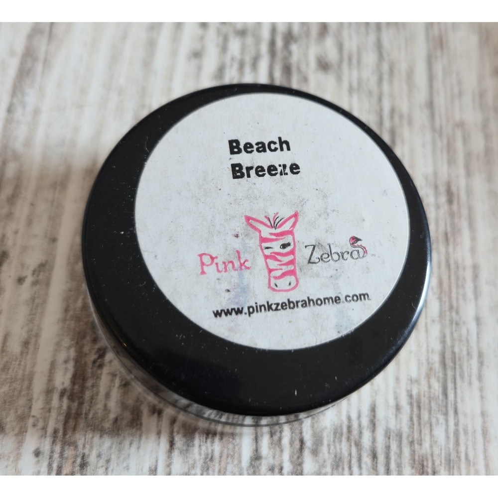 Pink Zebra Sprinkles Beach Breeze Wax Melt Sample Jar 1.125 oz Soy Blend